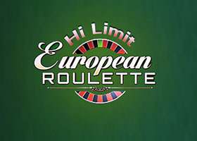 European Roulette Hi Limit Roulette